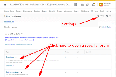 D2L Discussions