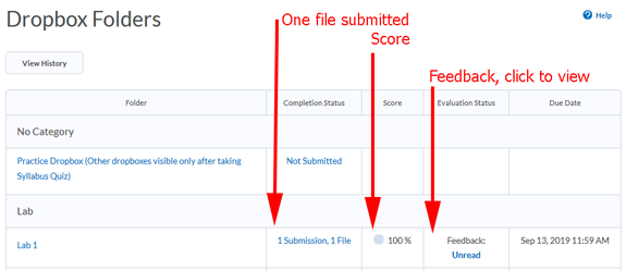 D2L Dropbox Submit