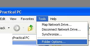 Change Folder Options