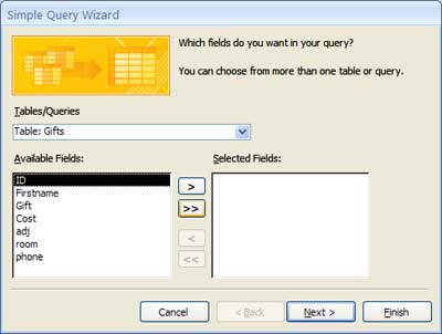 Query Wizard