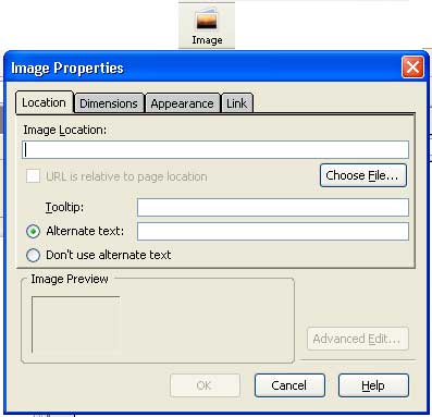 NVu image controls