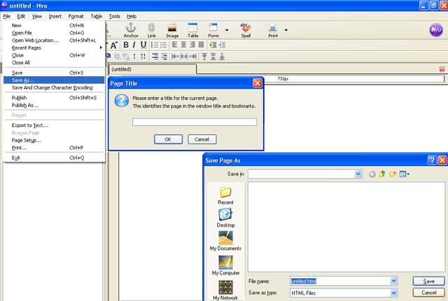 kompozer not saving files kompozer not saving files
