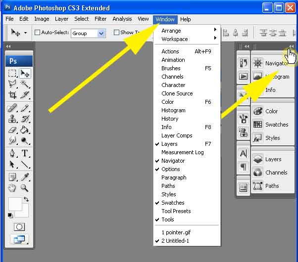 Photoshop CS3 setup