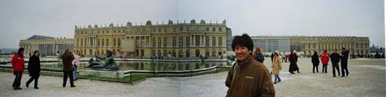 Versailles Rear Facade