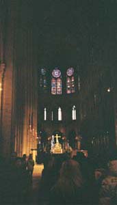 Notre Dame interior