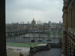 Louvre view of Palais