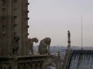 Gargoyles at Nortre Dame