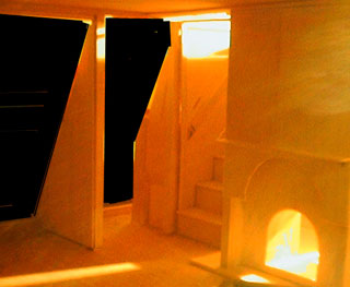 A-Frame  stairs