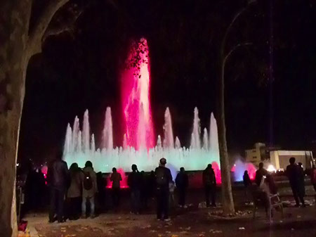 Fountain show