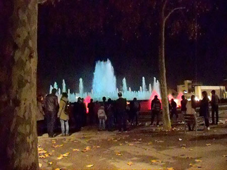 Fountain show