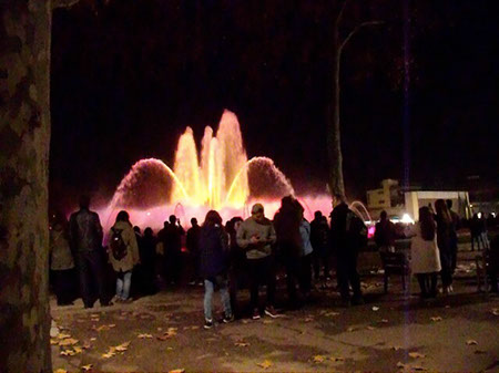 Fountain show