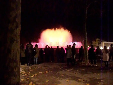 Fountain show