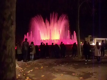 Fountain show