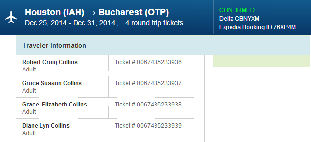 Bucharest Tickets