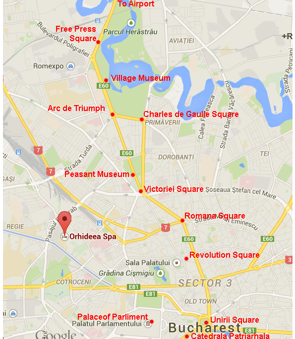 Tour route