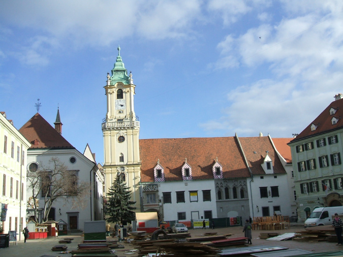 old town hall in Bratislava