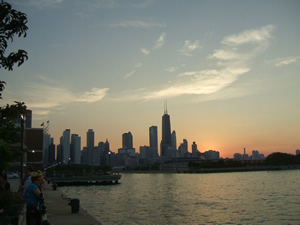 From the Navy Pier