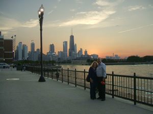 From the Navy Pier