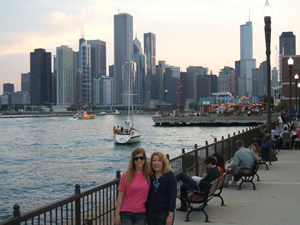 From the Navy Pier