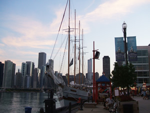 From the Navy Pier