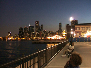 From the Navy Pier