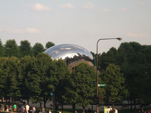 View from the Chicago Cultural Center