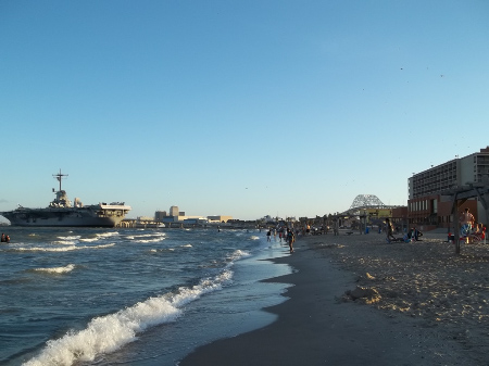 Corpus Christi Beach view