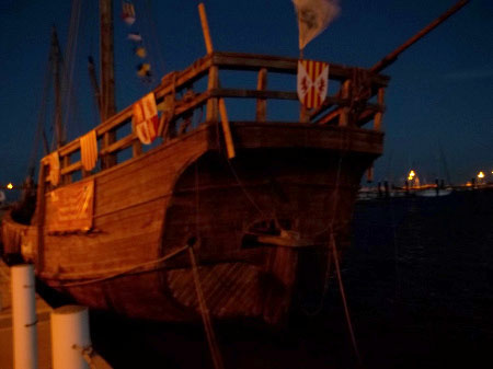 Columbus's Nina reproduction, Corpus Christi