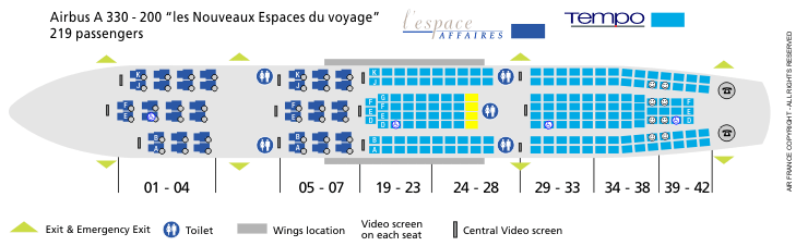 Airbus seats
