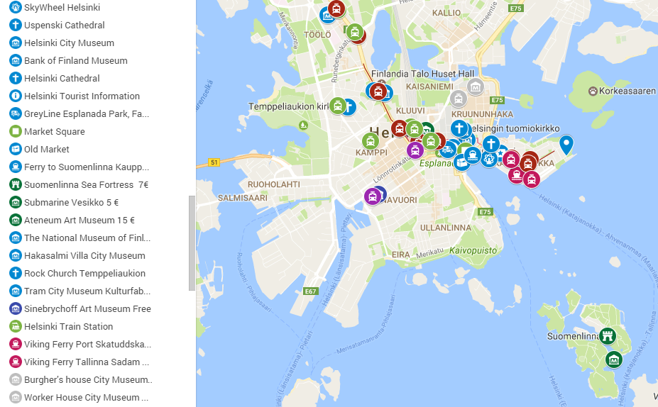 Helsinki Attractions