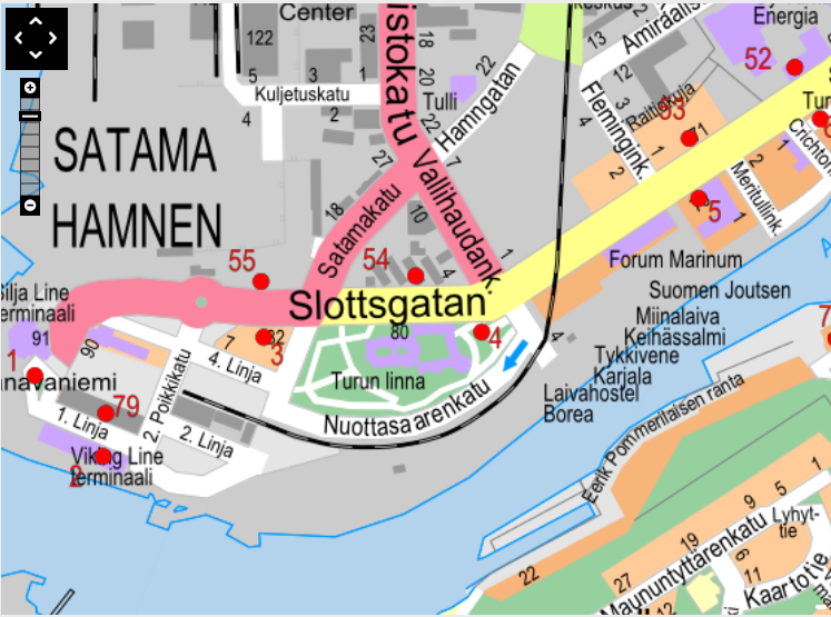 Turku Bus Stops
