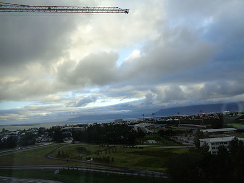 views from Hallgrímskirkja clock tower