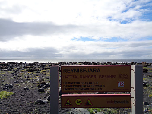 South Coast Tour Reynisfjara Black Sand Beach, basalt formations, and cave