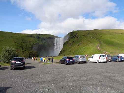 South Coast Tour Skógafoss Waterfall
