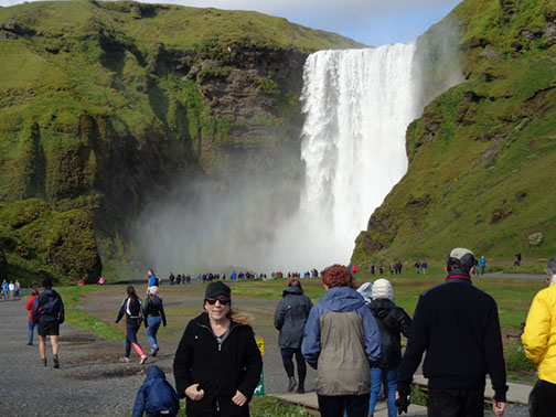 South Coast Tour Skógafoss Waterfall
