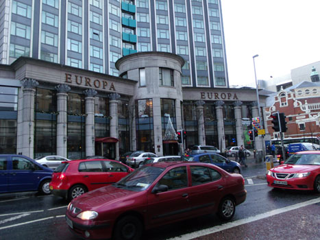Europa Hotel, Belfast Ireland