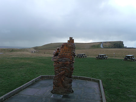 Cliffs of Moher stature