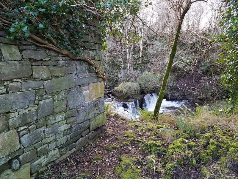 Near Gleniff Barytes mill site