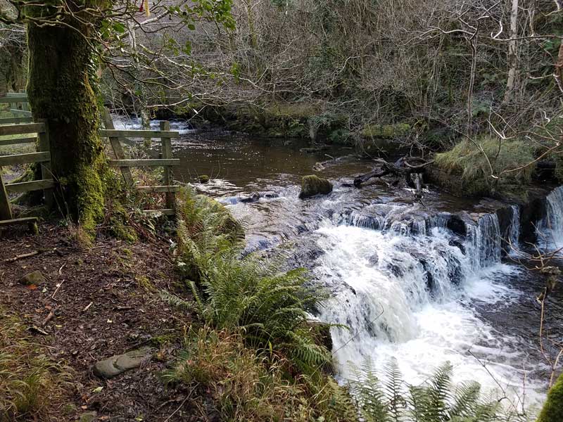 Near Gleniff Barytes mill site