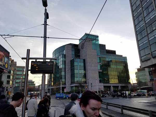 Luas Stops area