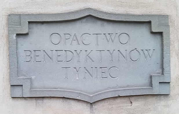 Tyniec Abbey near Kraków