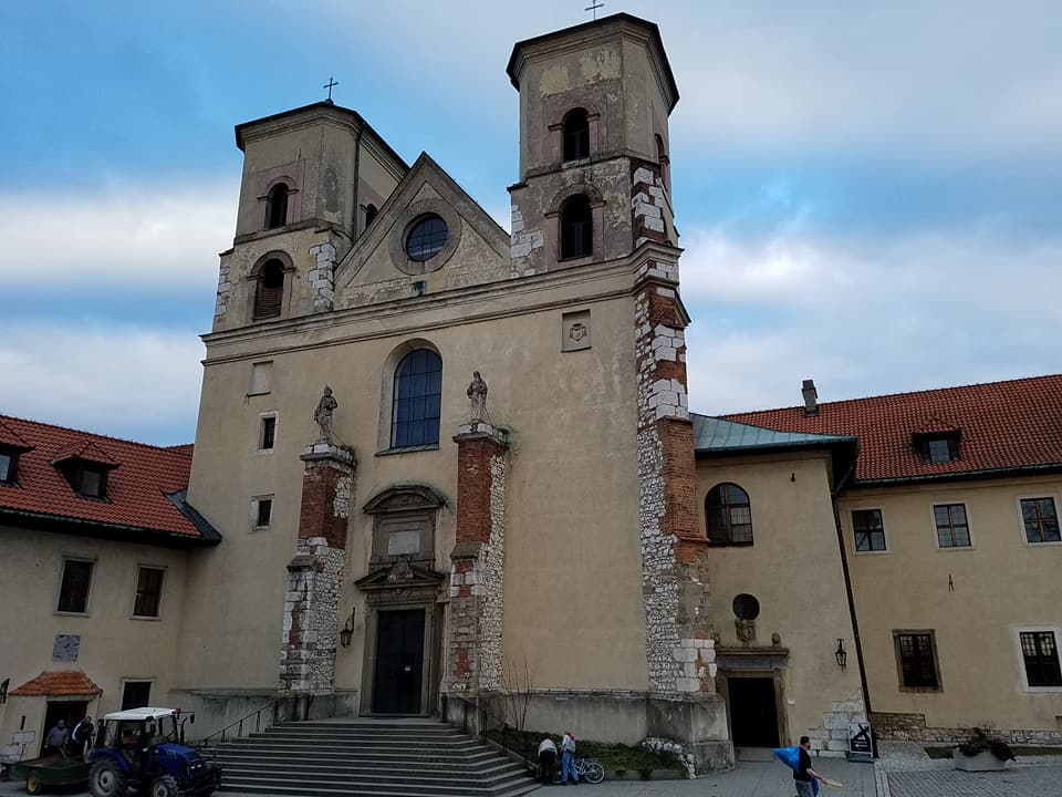 Tyniec Abbey near Kraków