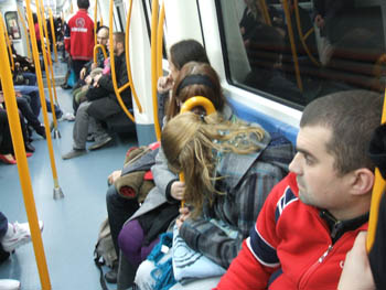 Metro in Madrid