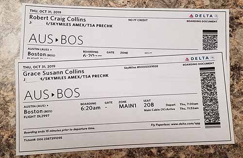 Boarding Passes