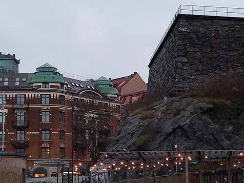 Near the Festskorka Fishmarket