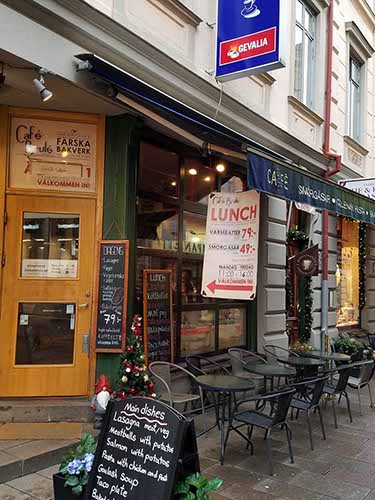 Cafe Brule for Lunch
