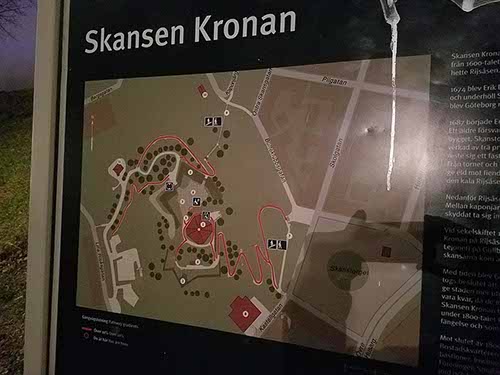 Skansen Kronan hilltop fortress