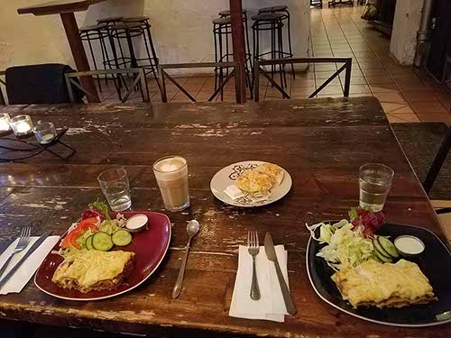 Cafe: And the Bakery and area