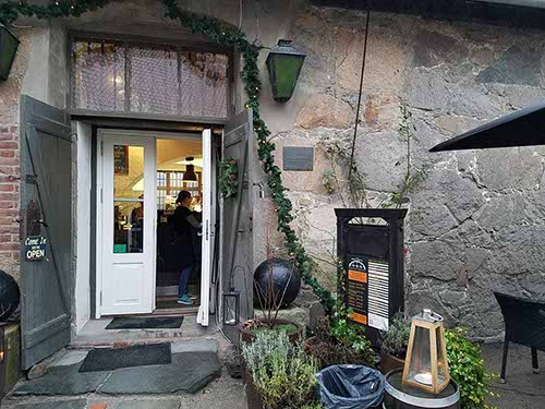 The Magenta café, Old Town (Gamlebyen); Fredrikstad, Norway 