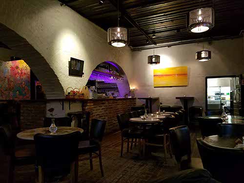 The Magenta café, Old Town (Gamlebyen); Fredrikstad, Norway 